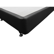 Load image into Gallery viewer, Charles Fabric Super King Split Bed Base 4 Drawers - Black