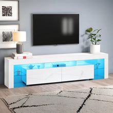 Load image into Gallery viewer, Arvada 2m LED Entertainment Unit - White