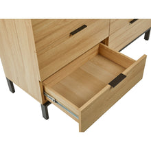 Load image into Gallery viewer, Ocala Low Boy 8 Drawer Chest Dresser - Oak