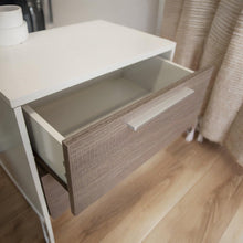 Load image into Gallery viewer, Waipoua Bedside Table Nightstand - GREY OAK