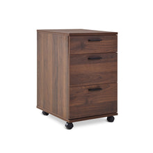 Load image into Gallery viewer, Nakia 3 Drawer Filing Cabinet - Walnut