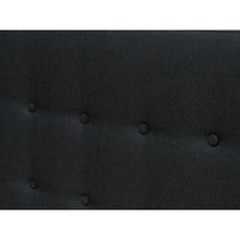 Load image into Gallery viewer, Susan Double Fabric Upholstered Headboard - Black