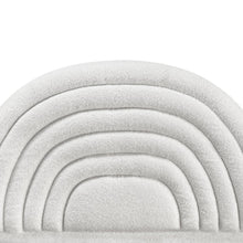 Load image into Gallery viewer, Lydia King Single Bed Frame - Cream