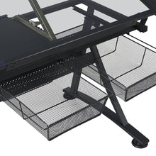 Load image into Gallery viewer, Oliver Height Adjustable Drafting Table - Black