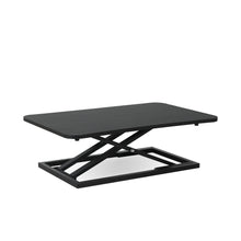Load image into Gallery viewer, Sit-Stand Desk Converter - Black