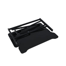 Load image into Gallery viewer, Sit-Stand Desk Converter with Keyboard Tray - Black