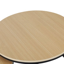 Load image into Gallery viewer, Nasser Nesting Coffee Table - Set of 2 - Natural + Black