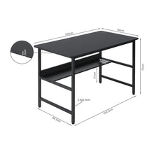 Load image into Gallery viewer, Carter 120cm Computer Desk - Black