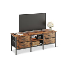 Load image into Gallery viewer, Cavalla 1.4m Entertainment Unit with Drawers - Rustic Brown