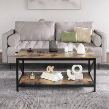 Load image into Gallery viewer, Atlas 1m Coffee Table - Rustic Brown
