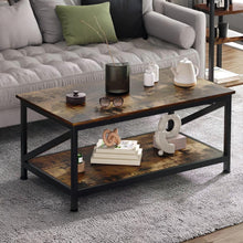 Load image into Gallery viewer, Atlas 1m Coffee Table - Rustic Brown