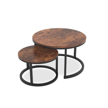 Load image into Gallery viewer, Buir Nesting Coffee Table - Set of 2 - Light Cherry