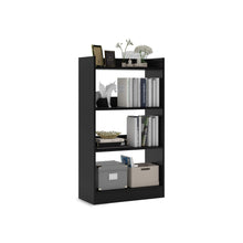 Load image into Gallery viewer, Bulls 60cm 4 Tier Bookshelf - Black