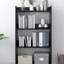 Load image into Gallery viewer, Bulls 60cm 4 Tier Bookshelf - Black