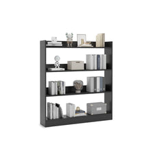 Load image into Gallery viewer, Bulls 100cm 4 Tier Bookshelf - Black