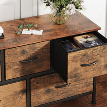 Load image into Gallery viewer, Madilyn 5 Drawers Lowboy - Rustic Brown