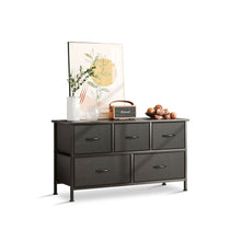 Load image into Gallery viewer, Madilyn 5 Drawers Lowboy - Black