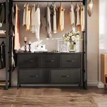 Load image into Gallery viewer, Madilyn 5 Drawers Lowboy - Black