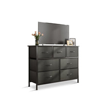 Load image into Gallery viewer, Madilyn 7 Drawers Lowboy - Black