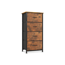 Load image into Gallery viewer, Hailey 4 Drawers Tallboy - Rustic Brown