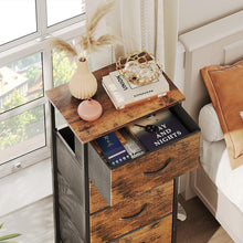 Load image into Gallery viewer, Hailey 4 Drawers Tallboy - Rustic Brown