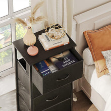 Load image into Gallery viewer, Hailey 4 Drawers Tallboy - Black