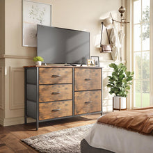 Load image into Gallery viewer, Hailey 5 Drawers Lowboy - Rustic Brown