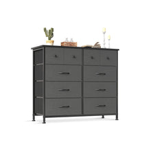 Load image into Gallery viewer, Natalia 10 Drawers Lowboy - Grey