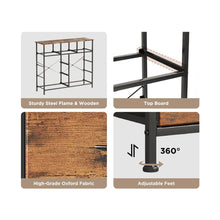 Load image into Gallery viewer, Natalia 10 Drawers Lowboy Chest Dresser - Rustic Brown