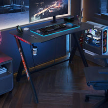 Load image into Gallery viewer, Carson 120cm Gaming Desk - Carbon Black
