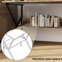 Load image into Gallery viewer, Michael 70cm Computer Desk Study Table - Rustic Brown
