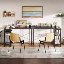 Load image into Gallery viewer, Omar Computer Corner Desk - Black