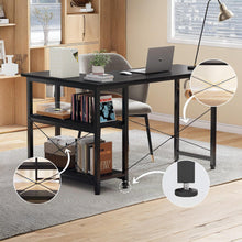 Load image into Gallery viewer, Omar Computer Corner Desk - Black