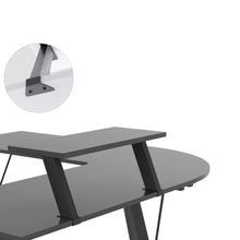 Load image into Gallery viewer, Jeremy Computer Corner Desk - Black