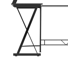 Load image into Gallery viewer, Jeremy Computer Corner Desk - Black