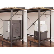 Load image into Gallery viewer, Niko Computer Corner Desk - Rustic Brown
