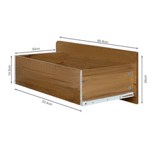 Load image into Gallery viewer, Dorian 6 Drawers Lowboy - Walnut + Black