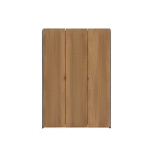 Load image into Gallery viewer, Dorian 3 Door Wardrobe - Walnut + Black
