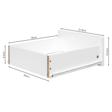 Load image into Gallery viewer, Tegan Bedside Table - Light Teak + White