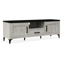 Load image into Gallery viewer, Scottie 1.5m Entertainment Unit - White Oak + Black