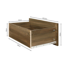 Load image into Gallery viewer, Georgie Sideboard Buffet Table - Knotty Oak