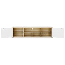 Load image into Gallery viewer, Cauto 1.8m Entertainment Unit - Oak + White