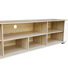 Load image into Gallery viewer, Cauto 1.8m Entertainment Unit - Oak + White