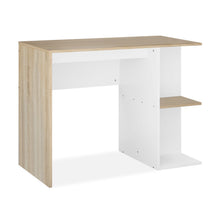 Load image into Gallery viewer, Brian 100cm Computer Desk - Oak + White