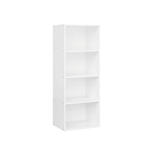 Load image into Gallery viewer, Clinton 4 Tier Bookshelf Display Shelf - White