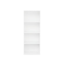 Load image into Gallery viewer, Clinton 4 Tier Bookshelf Display Shelf - White