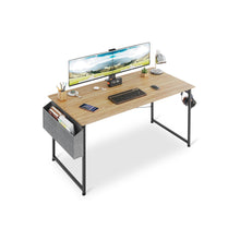 Load image into Gallery viewer, Aidan 120cm Computer Desk with Storage Bag - Natural