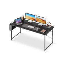 Load image into Gallery viewer, Cayden 160cm Computer Desk with Storage Bag - Black