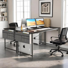 Load image into Gallery viewer, Cayden 160cm Computer Desk with Storage Bag - Black