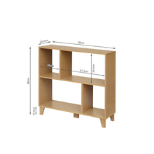 Load image into Gallery viewer, Wairio Bookshelf Storage Shelf - Oak